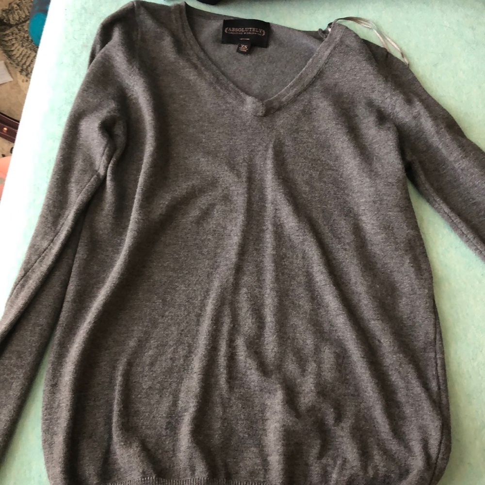 Grey sweater